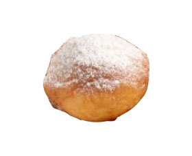 Oliebol zonder rozijnen